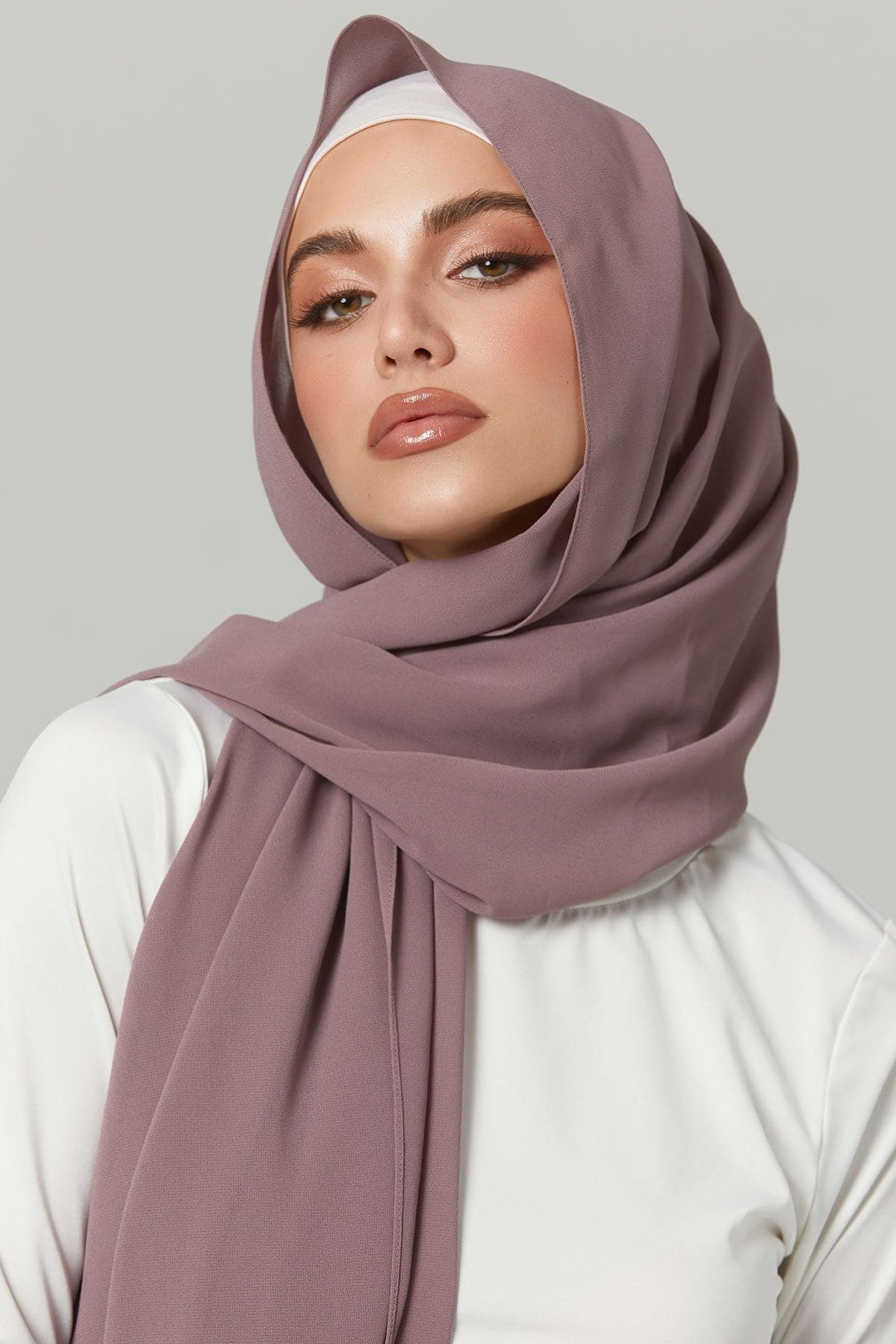 Basic Luxe Chiffon Hijab- Enisa - Zahraa The Label