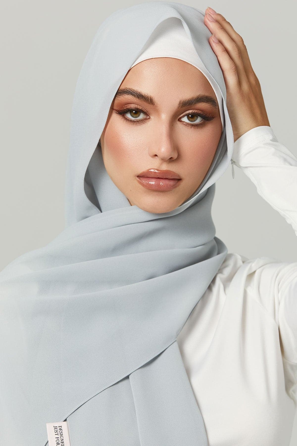 Basic Luxe Chiffon Hijab- Farah - Zahraa The Label