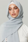 Basic Luxe Chiffon Hijab- Farah - Zahraa The Label