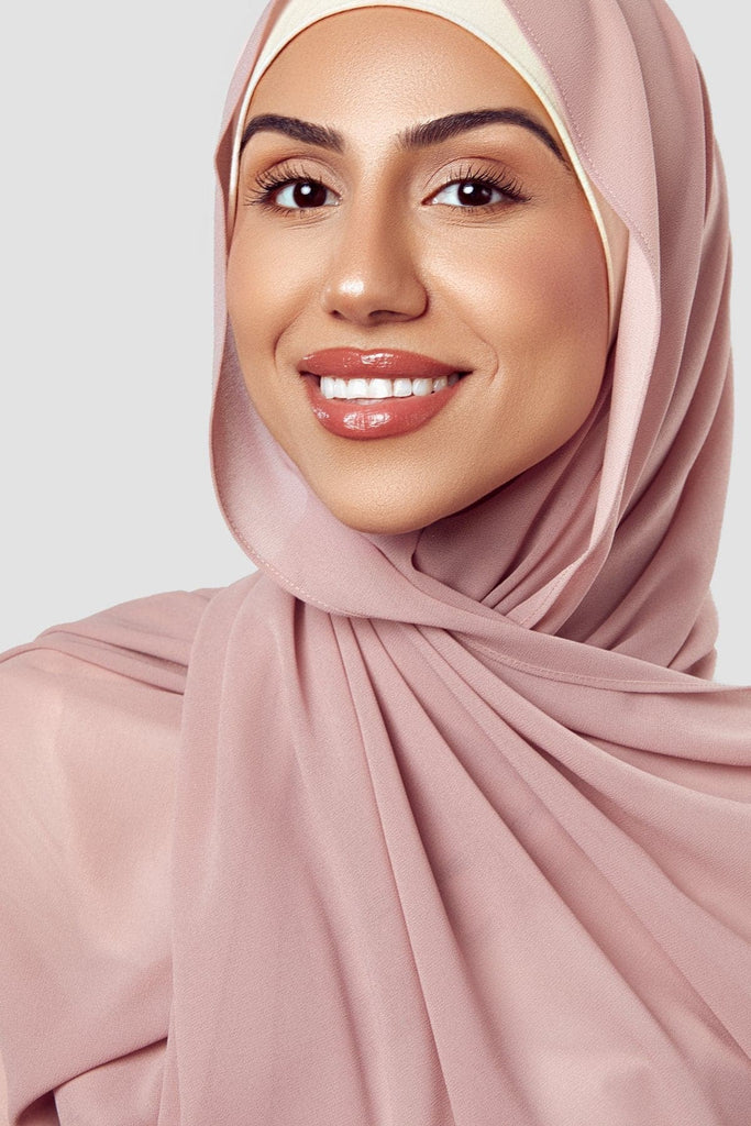 Basic Luxe Chiffon Hijab- Jamila - Zahraa The Label