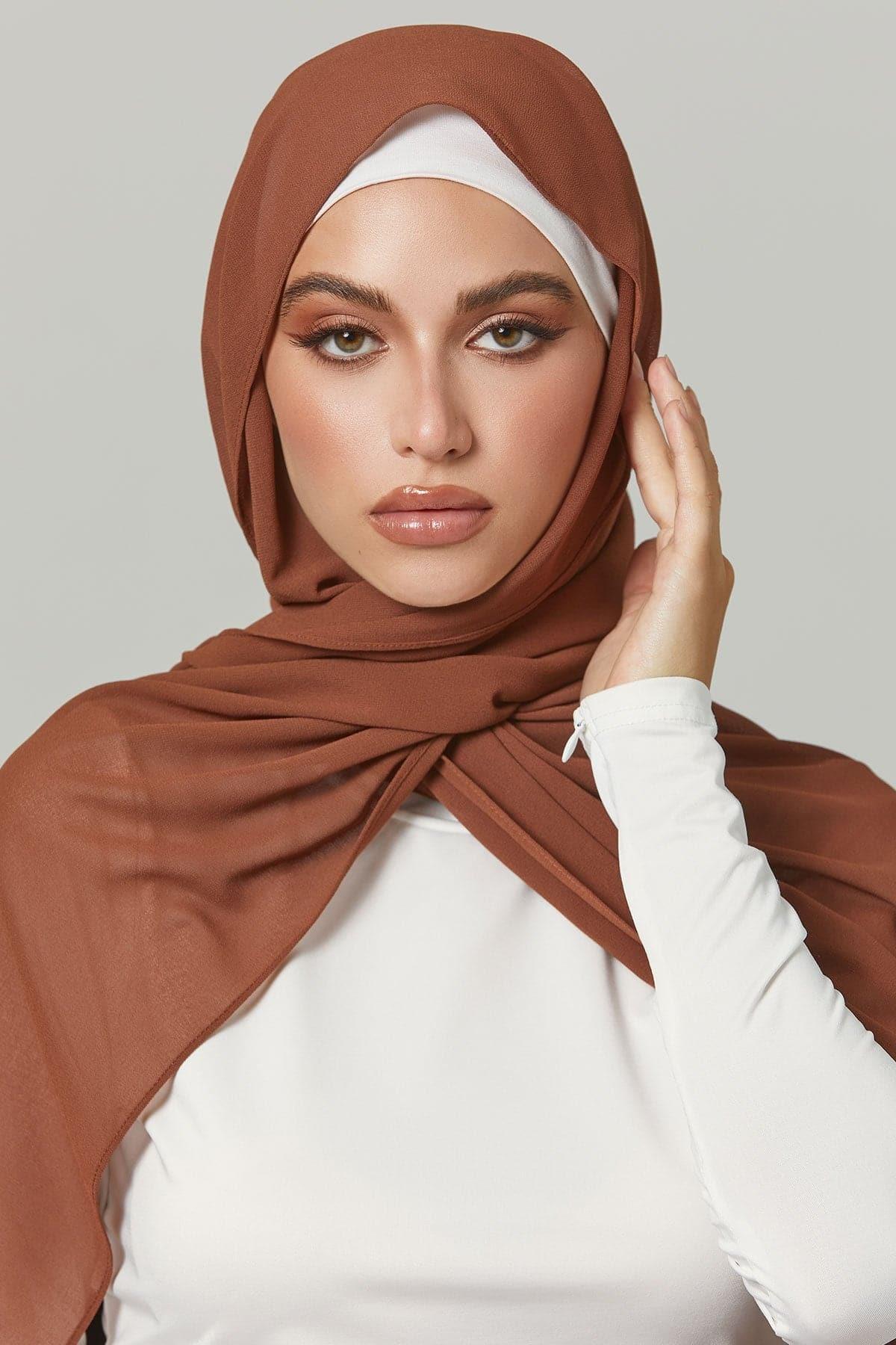 Basic Luxe Chiffon Hijab- Layah - Zahraa The Label