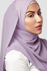 Basic Luxe Chiffon Hijab- Leena - Zahraa The Label