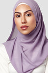 Basic Luxe Chiffon Hijab- Leena - Zahraa The Label