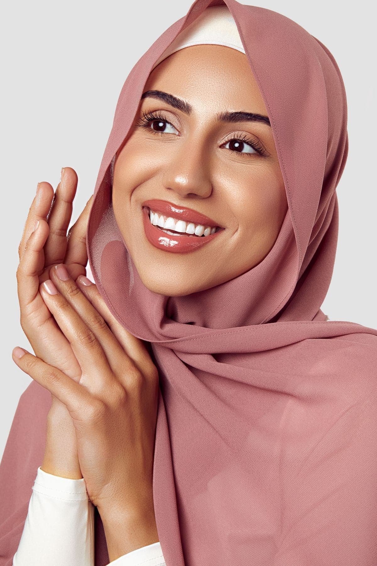 Basic Luxe Chiffon Hijab - Malak - Zahraa The Label