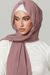 Basic Luxe Chiffon Hijab- Mecca - Zahraa The Label