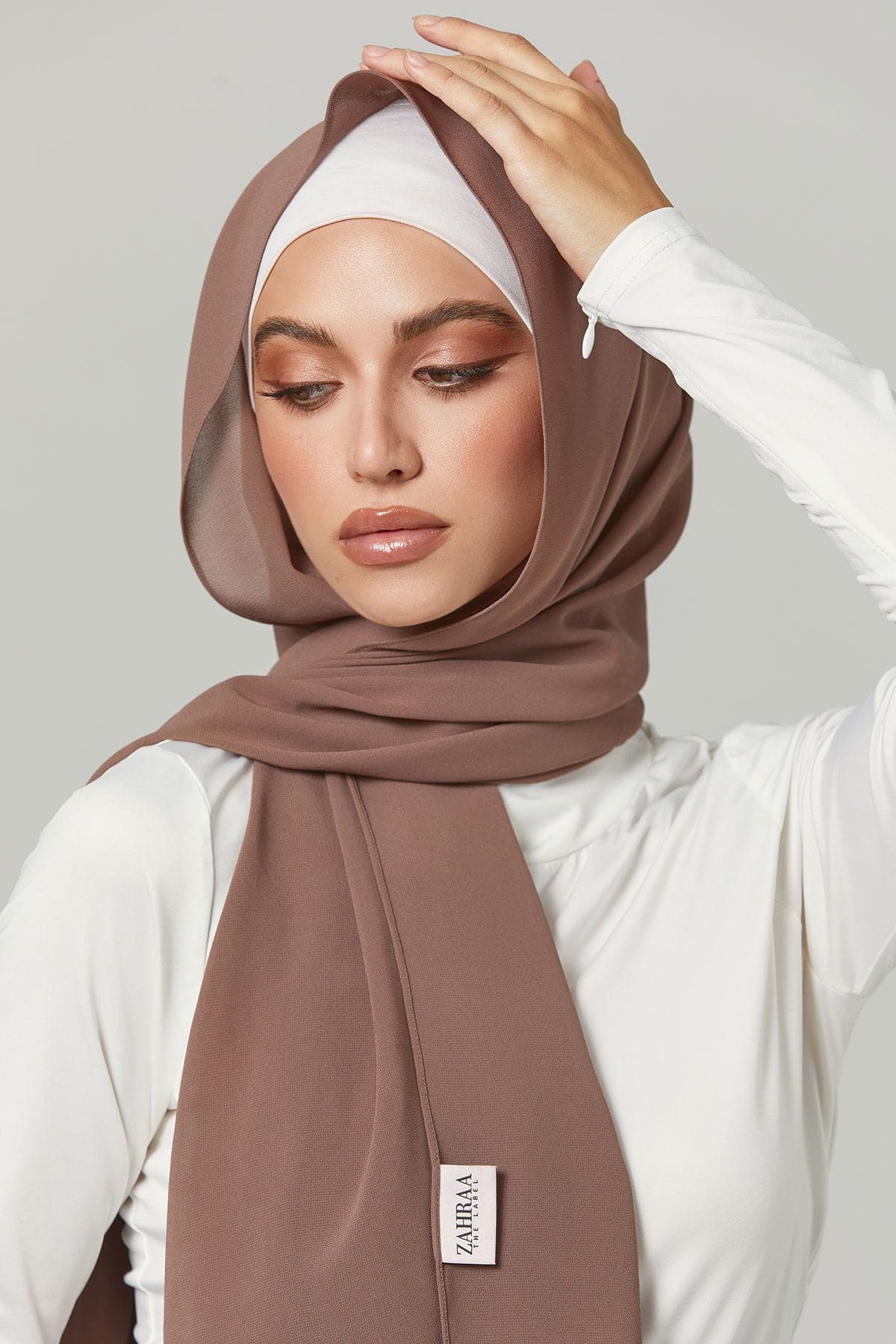 Basic Luxe Chiffon Hijab- Melena - Zahraa The Label