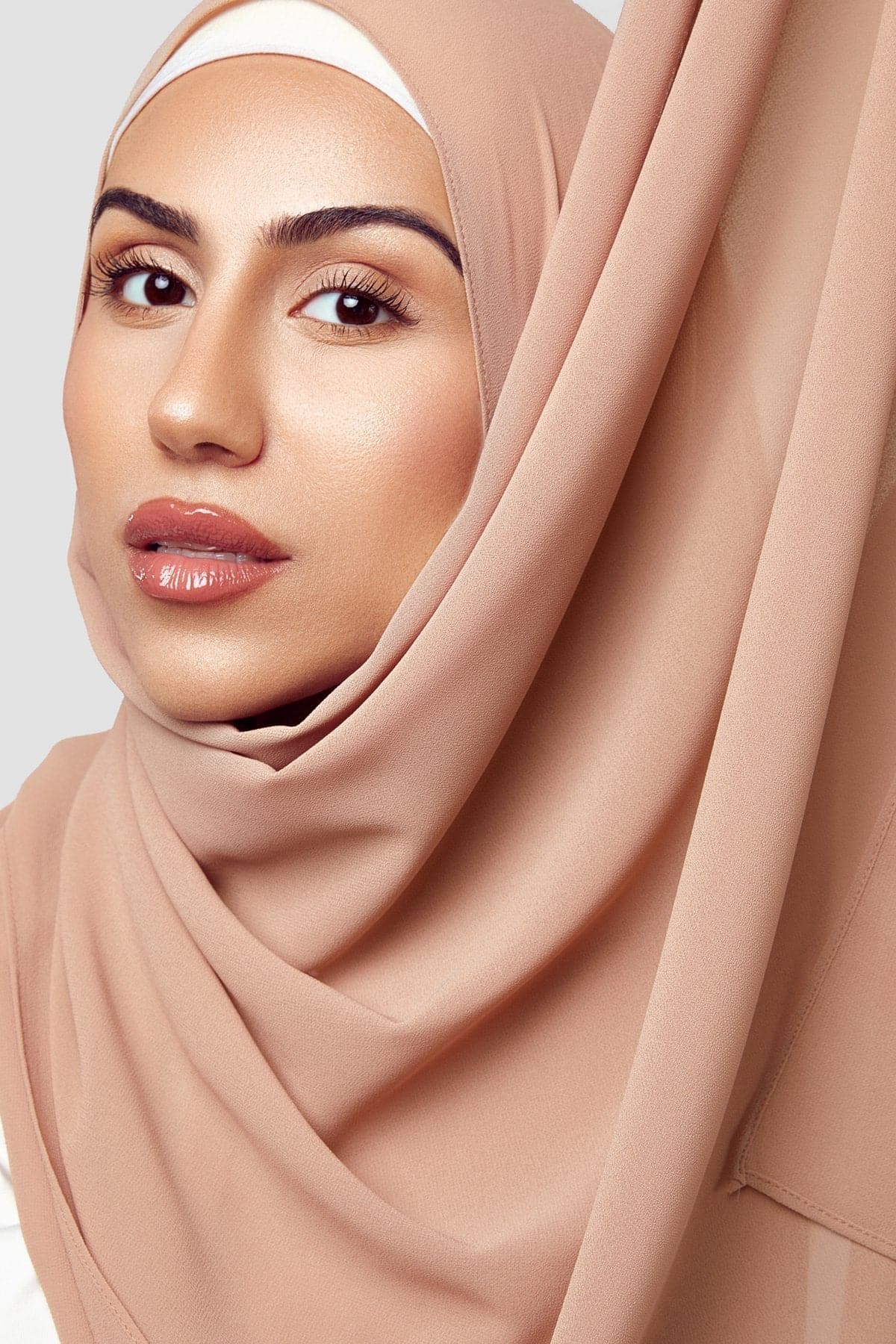 Basic Luxe Chiffon Hijab- Nadeen - Zahraa The Label