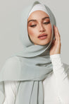 Basic Luxe Chiffon Hijab- Reyna - Zahraa The Label