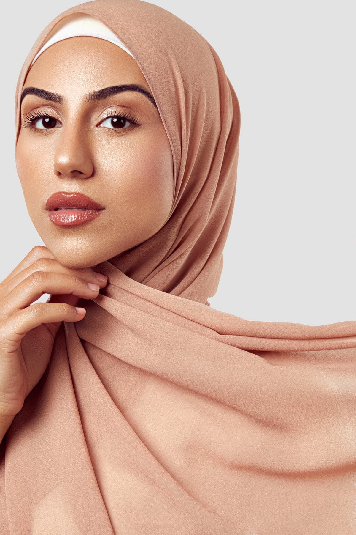 Basic Luxe Chiffon Hijab- Sabeen - Zahraa The Label