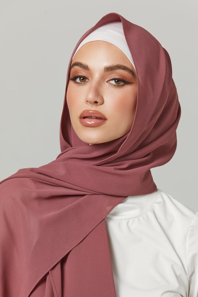 Basic Luxe Chiffon Hijab- Sarah - Zahraa The Label