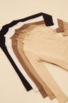 Camile Long Sleeve Body Shirt- Sand - Zahraa The Label
