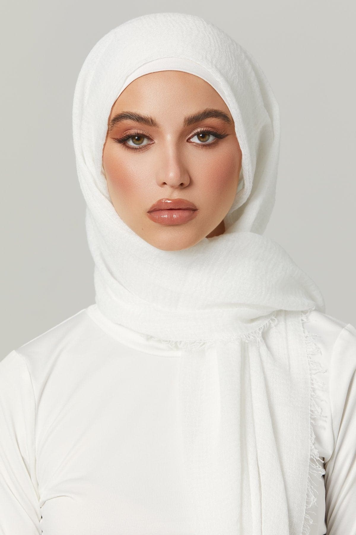 Everyday Cotton Crinkle Hijab- Achieve - Zahraa The Label