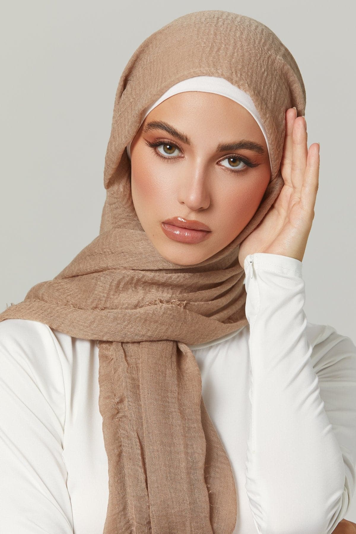 Everyday Cotton Crinkle Hijab- Celebrate - Zahraa The Label