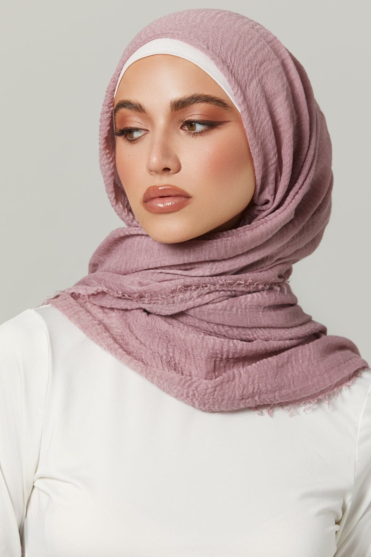 Everyday Cotton Crinkle Hijab- Faith - Zahraa The Label