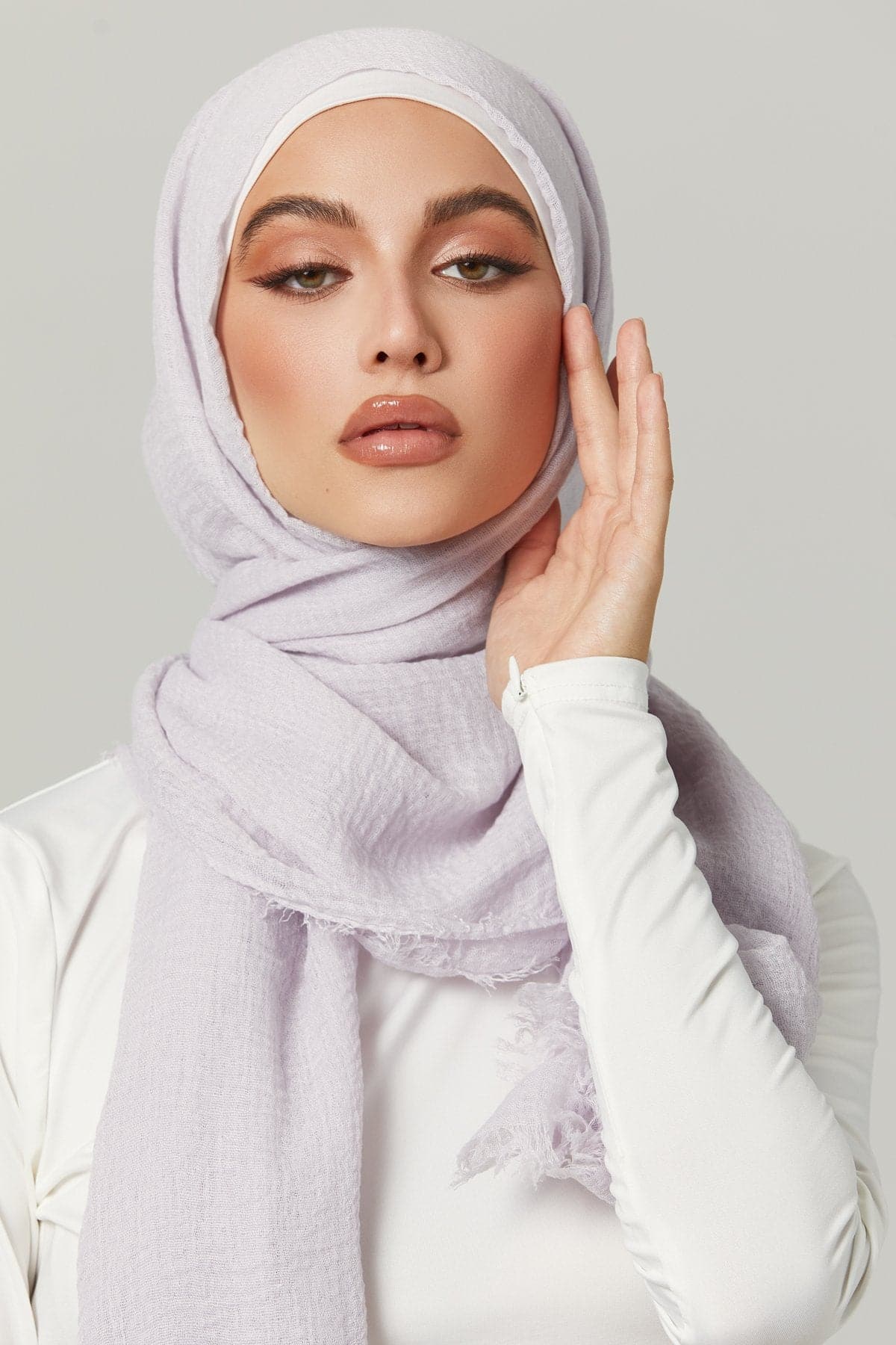 Everyday Cotton Crinkle Hijab- Fleek - Zahraa The Label