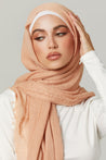Everyday Cotton Crinkle Hijab- Health - Zahraa The Label