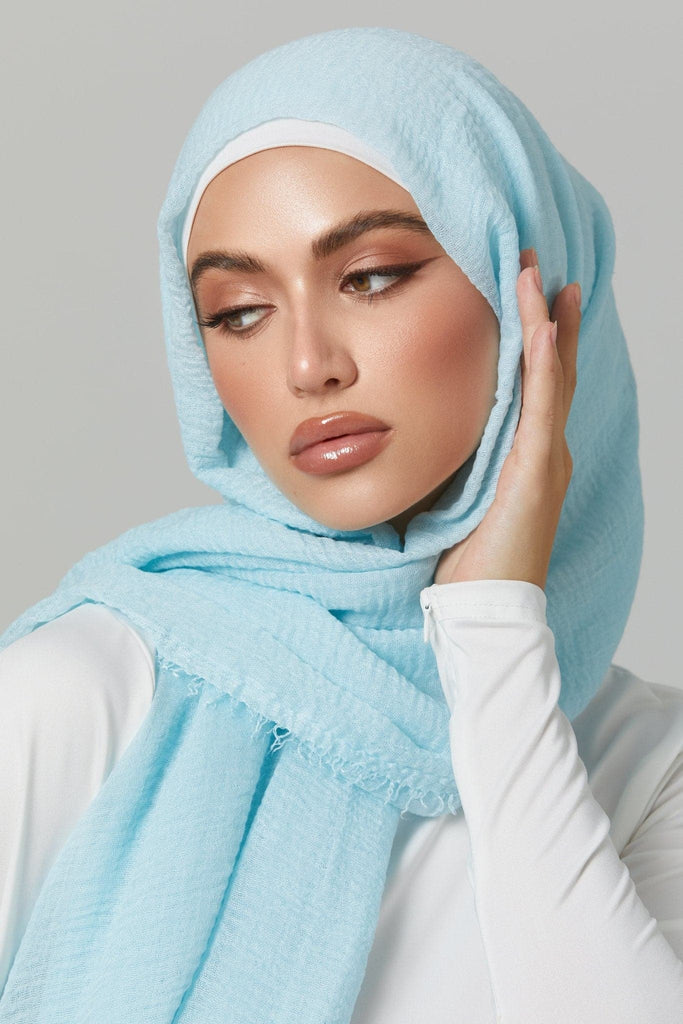 Everyday Cotton Crinkle Hijab- Kindness - Zahraa The Label