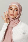 Everyday Cotton Crinkle Hijab- Meditate - Zahraa The Label