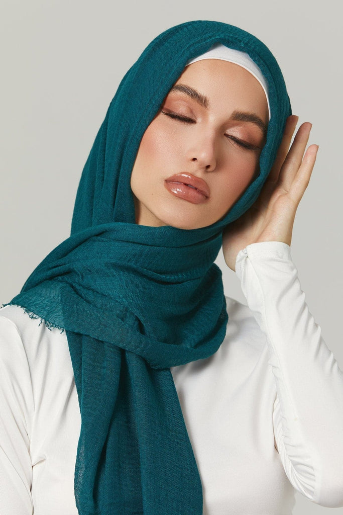 Everyday Cotton Crinkle Hijab- Patience - Zahraa The Label