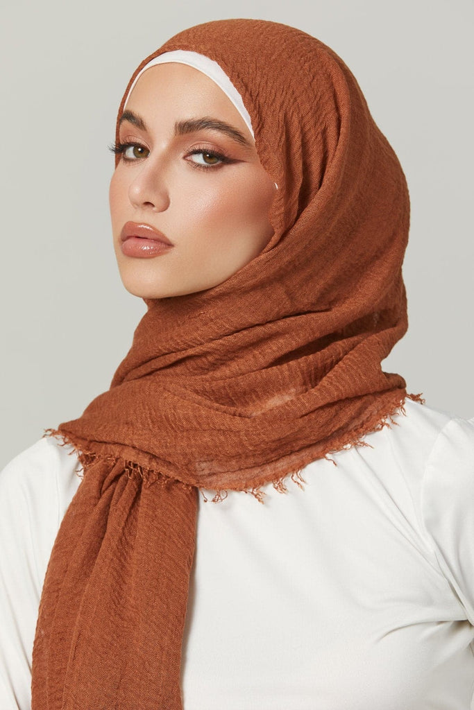 Sparkle Chiffon Hijab in Silver, Everyday Scarf
