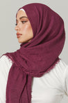 Everyday Cotton Crinkle Hijab- Worthy - Zahraa The Label