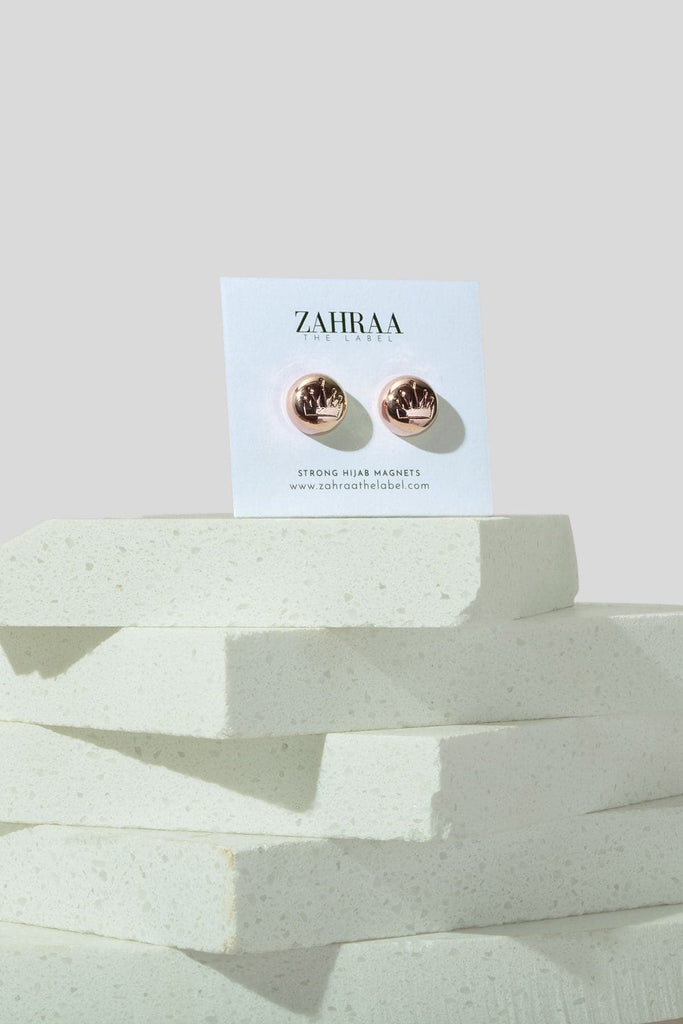 Hijab Magnet Pins - Rose Gold - Zahraa The Label