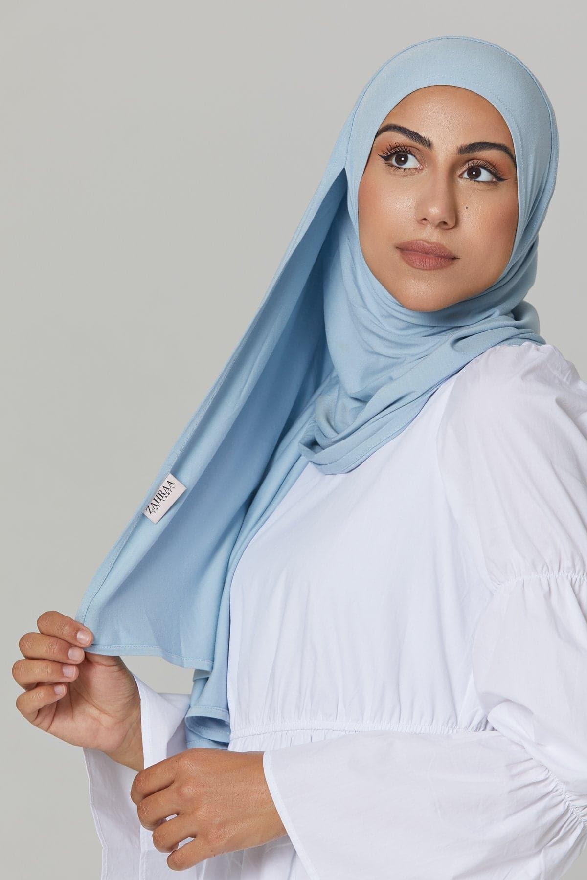 Instant Jersey Hijab - Magical Ice - Zahraa The Label