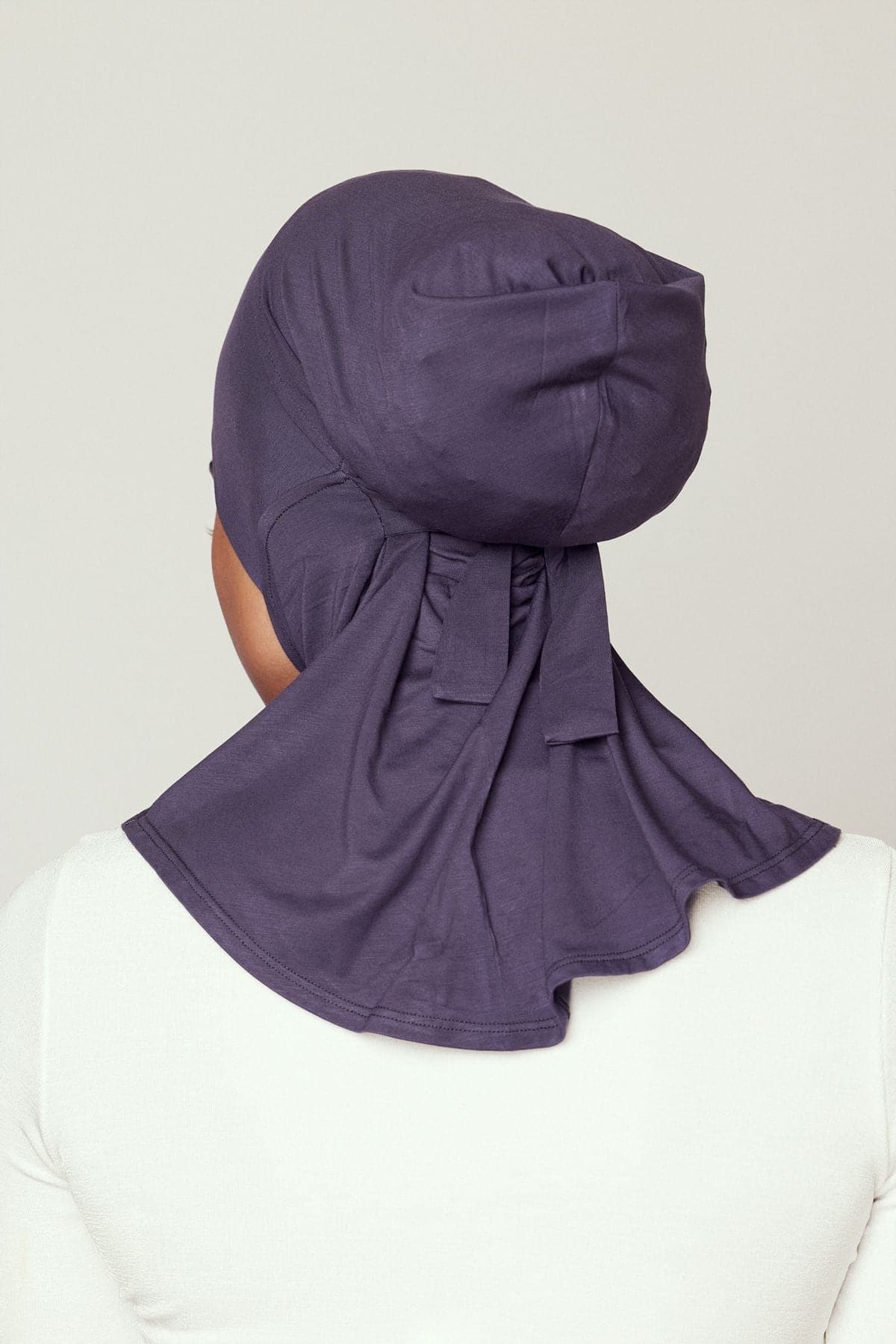 Lila Neck Cover Hijab-Umber - Zahraa The Label