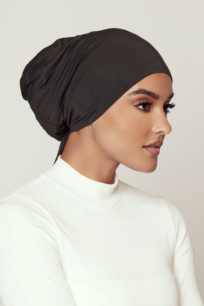 Noor Hijab Undercap- Olive - Zahraa The Label