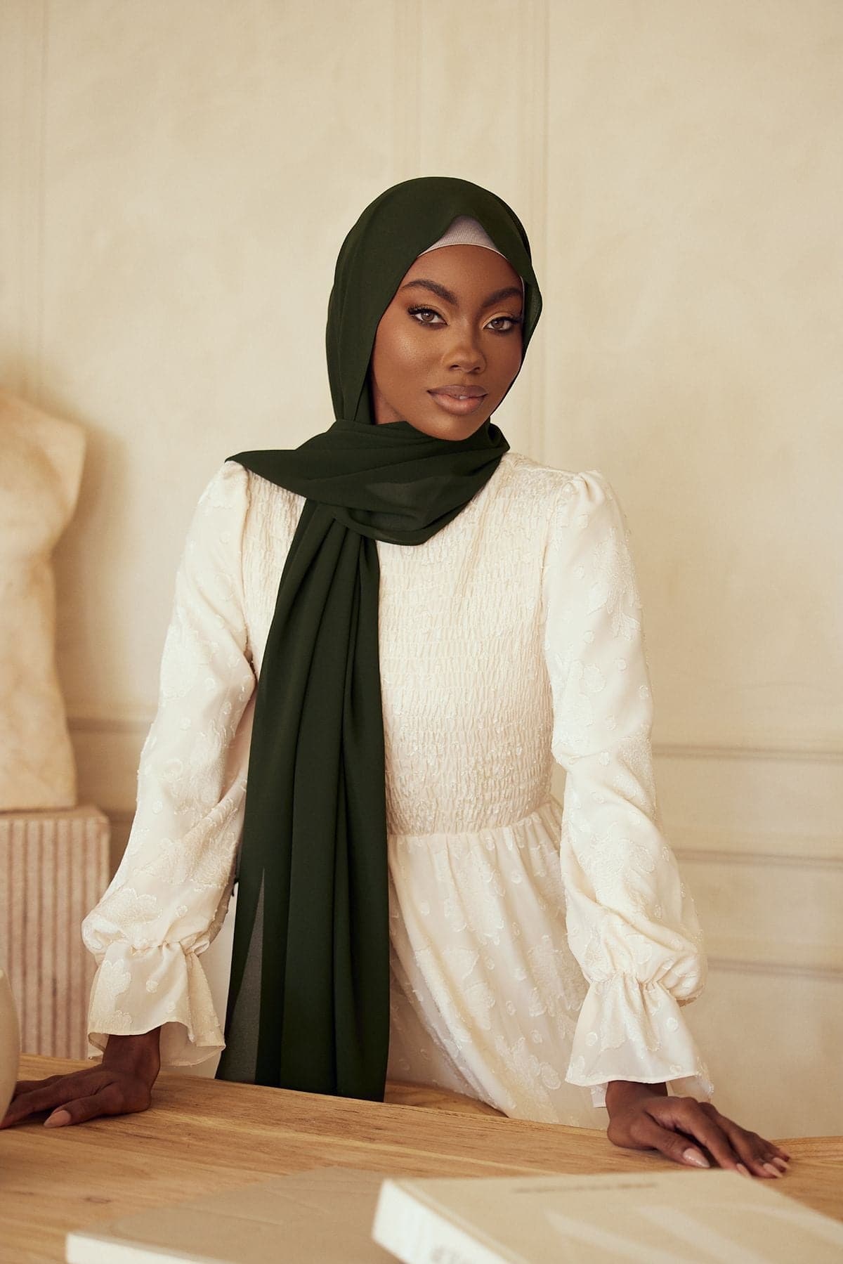 Premium Chiffon Hijab - Ocean - Zahraa The Label