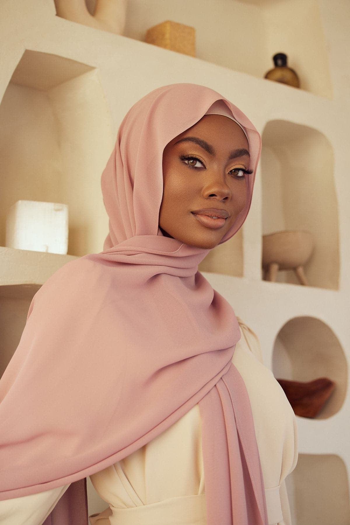 Premium Chiffon Hijab - Orchid - Zahraa The Label