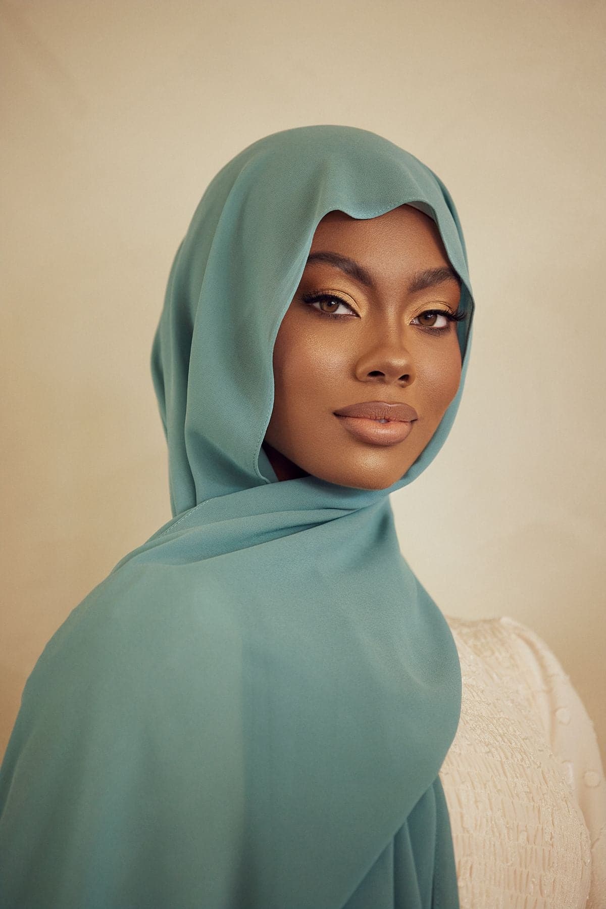 Premium Chiffon Hijab - Sapphire - Zahraa The Label