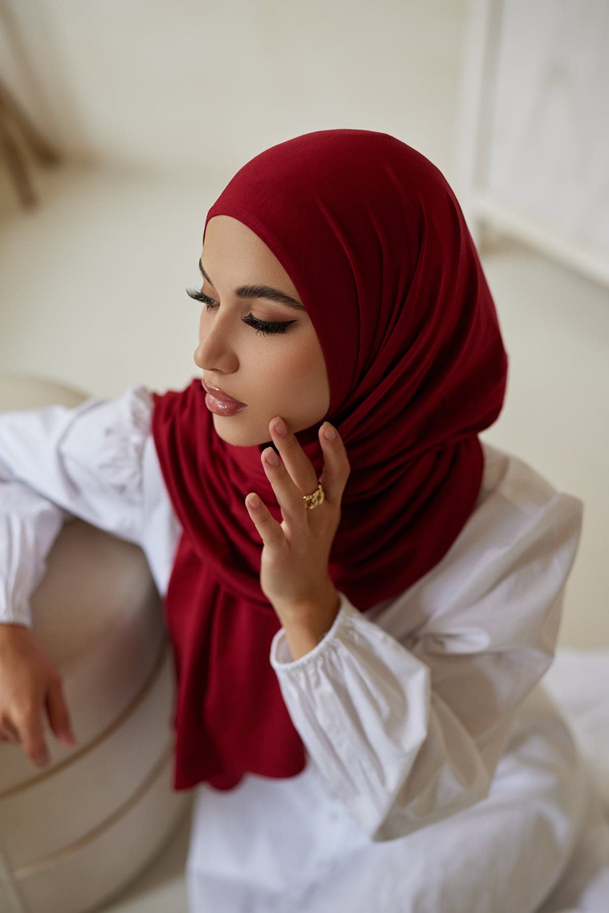 Premium Jersey Hijab- Jenan - Zahraa The Label