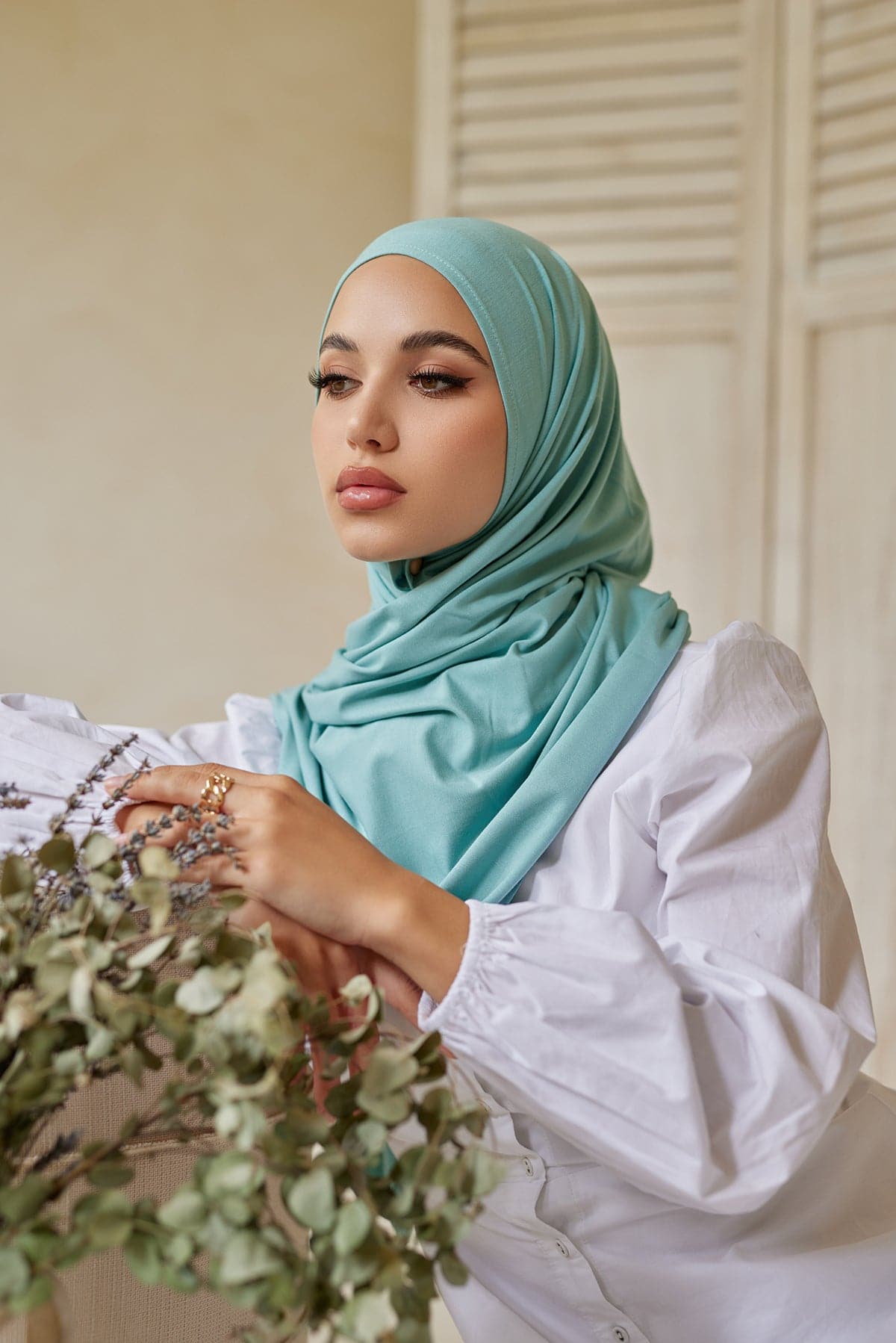 Premium Jersey Hijab- Saja Short - Zahraa The Label