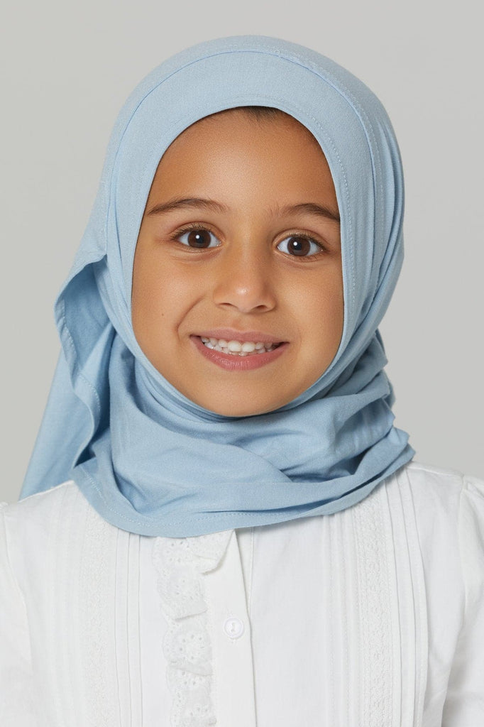 Youth Instant Jersey Hijab - Magical Ice - Zahraa The Label