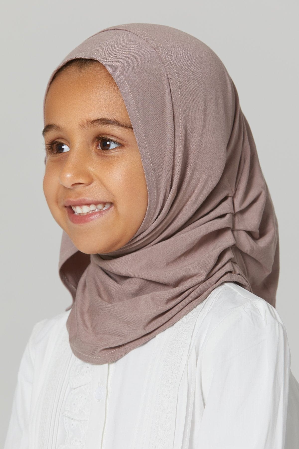 Youth Instant Jersey Hijab- Sparkle Suede - Zahraa The Label