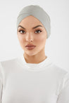 Zena Criss-Cross Undercap- London Fog - Zahraa The Label